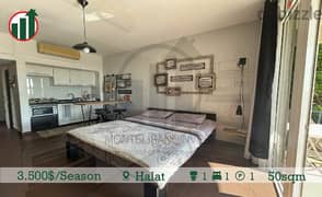Enjoy this Fully Furnished Modern Chalet for Rent in Halat!!