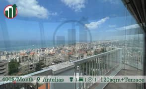 Enjoy this Apartment in Antelias with Open Sea View!!!