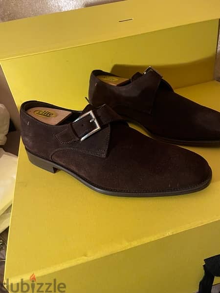 Massimo dutti size 40 brown nubuck leather 4