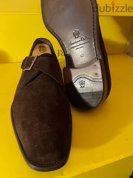 Massimo dutti size 40 brown nubuck leather 7