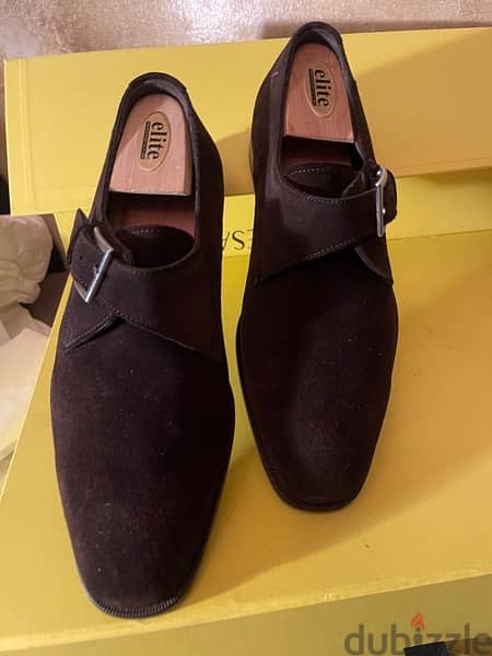 Massimo dutti size 40 brown nubuck leather 11