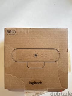 logitech brio 4k pro cam used once like new