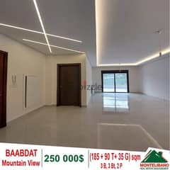 Apartment for sale in Baabdat !!!
