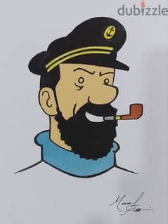 Tintin et Milou Painting
