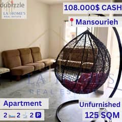 Apartment For Sale Located In Mansourieh  شقة للبيع تقع في المنصورية