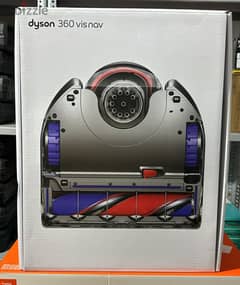 Dyson 360 Vis Nav Robot vacuum nickel blue