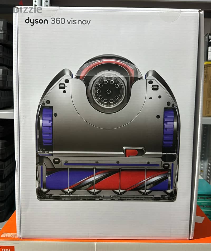 Dyson 360 Vis Nav Robot vacuum nickel blue 0