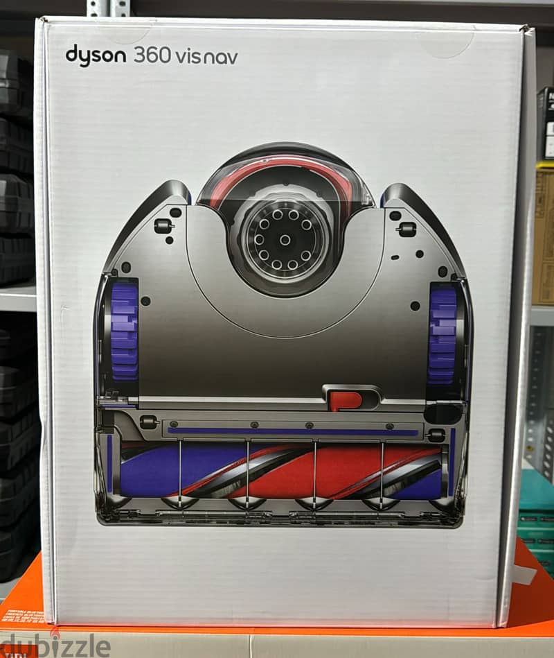 Dyson 360 Vis Nav Robot vacuum nickel blue Exclusive & best price 0