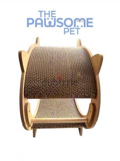 Pawsome's Cat Scratcher Lounge Bed