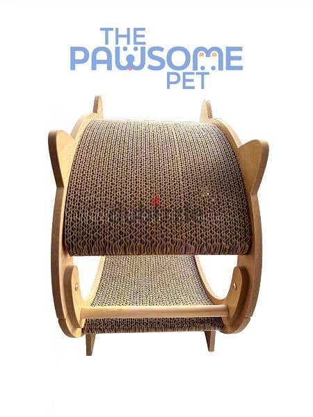 Pawsome's Cat Scratcher Lounge Bed 0