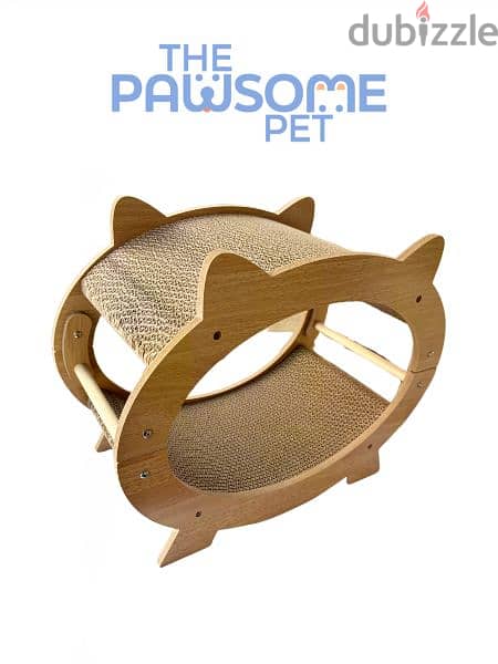 Pawsome's Cat Scratcher Lounge Bed 2