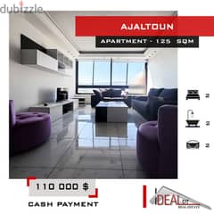 Apartment for sale in Ajaltoun 125 sqm ref#kz243