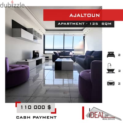 Mountain View, Apartment for sale in Ajaltoun شقة للبيع في عجلتون