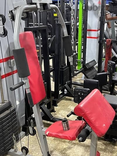 home gym used like new heavy duty