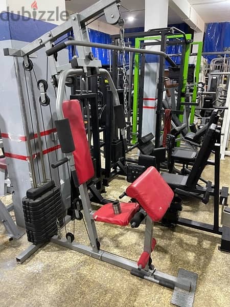 home gym used like new heavy duty 2