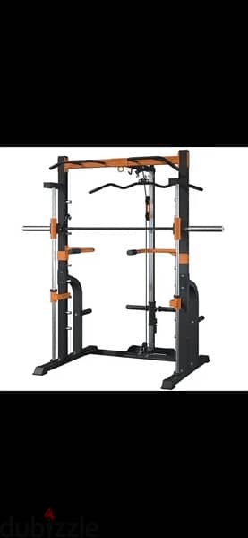 smith machine  bew with cable hight low  very good quality 0