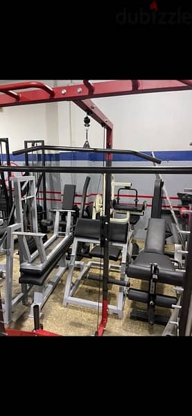 smith machine  bew with cable hight low  very good quality 3