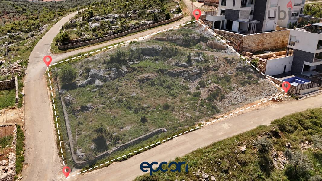 LAND FOR SALE IN A PERFECT LOCATION IN NAKHLE - أرض للبيع في نخلة 2