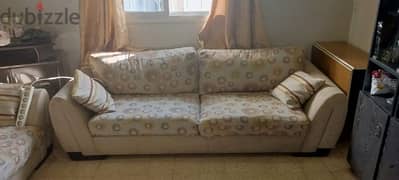 2 sofa  with pillows