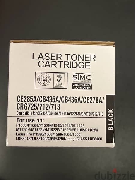 Laser Toner Cartridge | BLACK 1