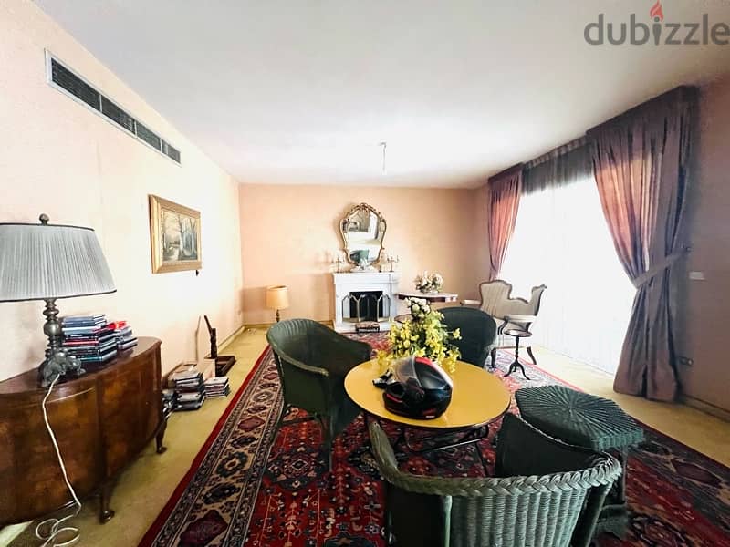 Achrafieh “Carré d’or” Charming 4 bdr 4 bath Chimney Balconies 1