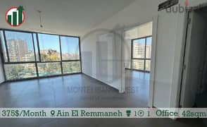 Catchy Office for Rent in Ain El Remmaneh!!!