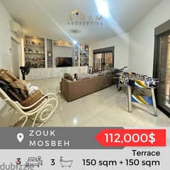 Zouk Mosbeh | 150 sqm + 150 sqm Terrace