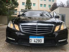 Mercedes-Benz E350 2012 (with plate)