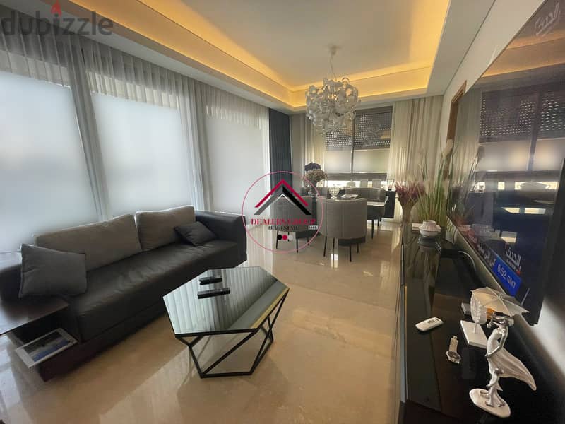 Waterfront City Dbayeh ! Opulent apartment for sale with Marina View 0