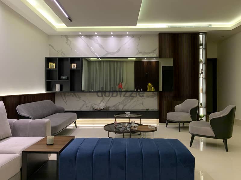 Luxurious Modern New Apartment with Garden in baabdat 2