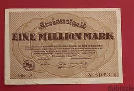 1923 Germany 1 Million Mark