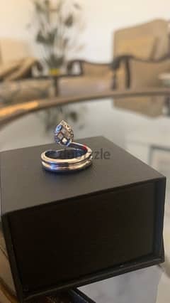 Special custom made engagement ring