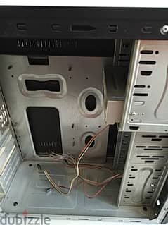 Empty desktop PC case
