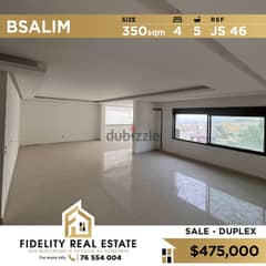 Apartment for sale in Bsalim Duplex JS46