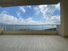 Apartment for sale in Zaroun with open mountain views.