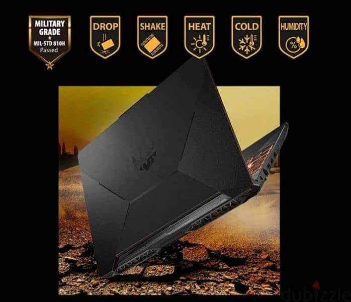 gaming laptop azus tuf f15 10th military grade trade تبديل 6