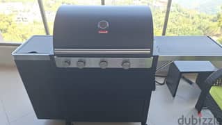Barbecue grill-Barbecook , Gaz-4 burners with side burner