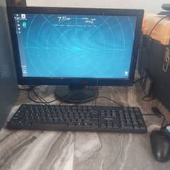 Gaming PC GTX 1050 ti + 20" screen