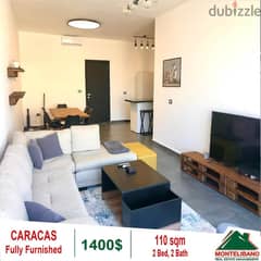 1400$!! Fully Furnished Apartment for rent location in Caracas