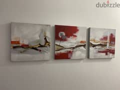 3 Pieces Paintings Set