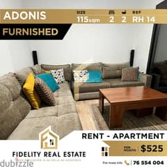 Furnished apartment for rent in Adonis RH14 0