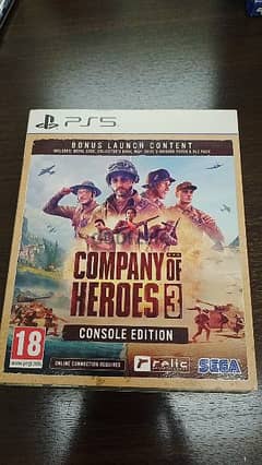 Company of Heroes 3 Console Edition PS5 for Sale or trade