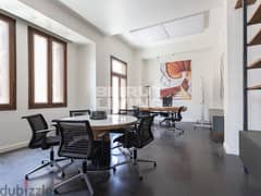 Furnished Modern Office | Prime Location | 3 Balc. | 24/7