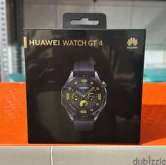 Huawei Watch GT 4 46mm black silicone strap best price