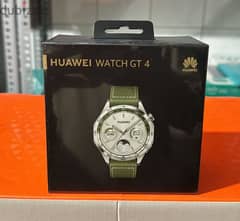 Huawei Watch GT 4 46mm Green Woven Strap last offer