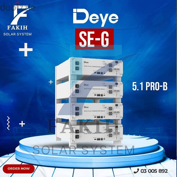 DEYE INVERTER & LITHIUM 2