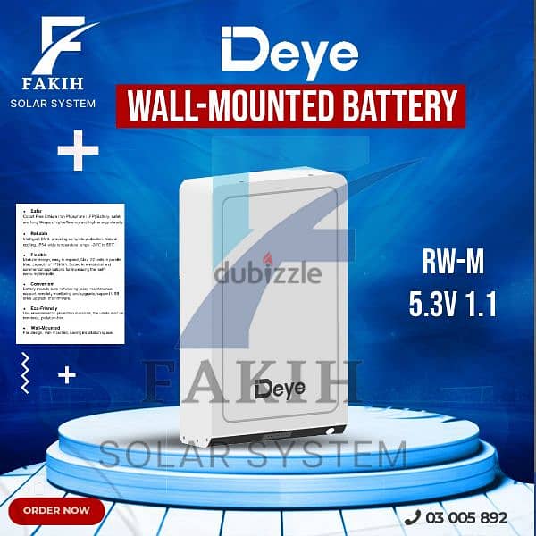 DEYE INVERTER & LITHIUM 3