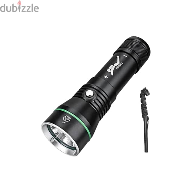 S3 Scuba Diving Flashlight, 2000 Lumen, 110m Diving Torch 10