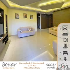 Bouar | Building Age 5 | Furnished/Equipped 2 Bedrooms | 2 Parking