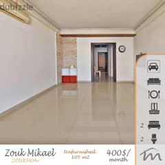 Zouk Mikayel | Decorated 2 Bedrooms Apartment | Underground Parking
